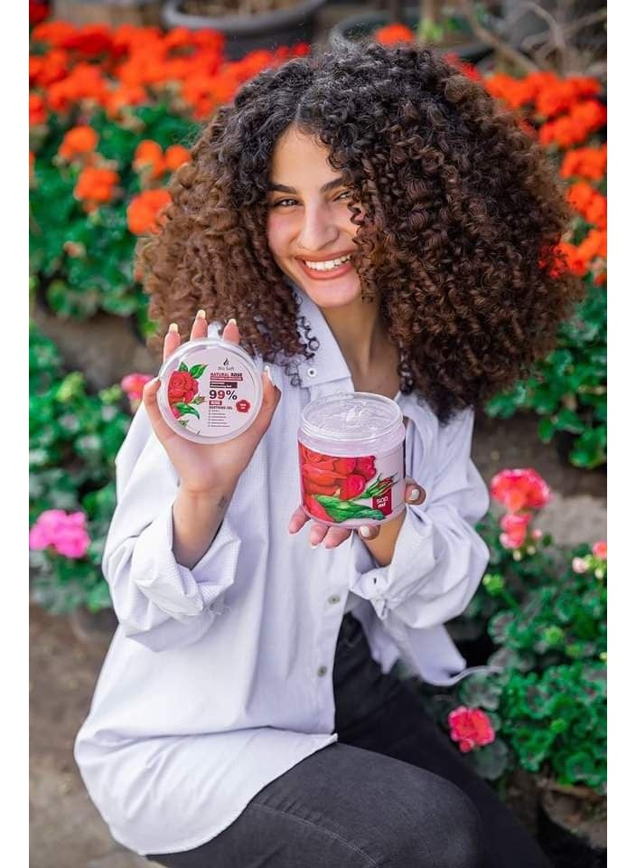 Biosoft Natural Rose Gel for Hydration and Soothing - 500ml - Image 4